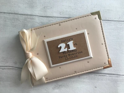 £15.95 • Buy 18th 21st 30th 40th 50th Birthday Party Memories Photo Album Personalised Gift
