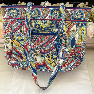 Vera Bradley Tablet/ Laptop Case Bag Tote Large 17” X 12” • $39.99