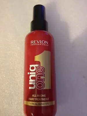 Revlon UniqOne Leave-In Hair Treatment All In One Hair Treatment  - 150 Ml NEW • £8.50