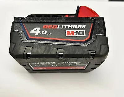 Milwaukee M18b/4.0ah Replacement Battery Casing - Genuine Reconditioned • £19.95