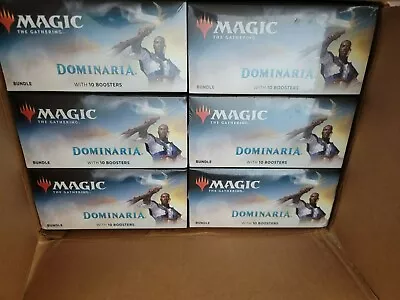 Wizards Of The Coast Magic The Gathering Dominaria Bundle Fat Pack 10x Booster  • $58.99