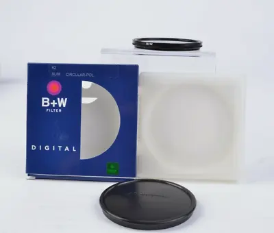 $34.99 • Buy B+W Schneider 62mm Slim Circular-Pol Lens Filter W/ Case #PS