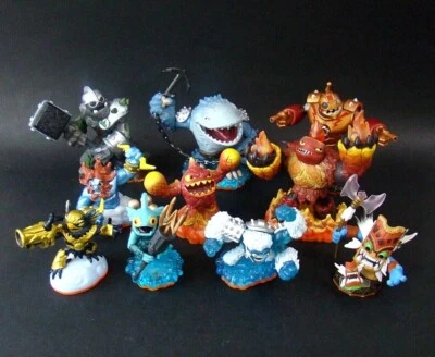 $37.01 • Buy Skylanders Giants Character Figures Lot Of 10 Orange Bases Wii Xbox 360 PS3 PS4