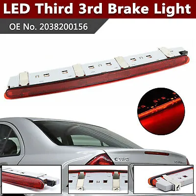 LED Third Brake Stop Tail Light Lamp Fit Mercedes Benz C-Class W203 2000-2007 US • $26.51