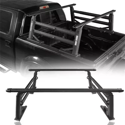 Overland Truck Bed Rack Adjustable Aluminum Ladder Rack Fit Common Trucks Pickup • $889.66