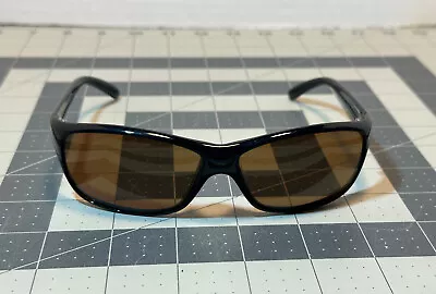 VINTAGE Serengeti 6904 Arezzo Black Sunglasses POLAR PHOTO Brown Drivers Lens • $75