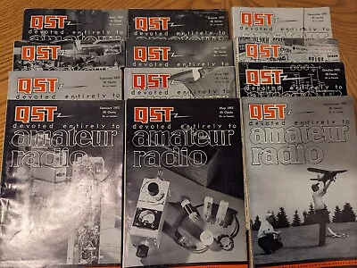QST Magazines Full Year - 1963 • $14.99