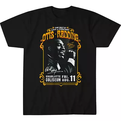 Otis Redding Charlotte Coliseum Standard Shirt Classic Black Unisex S-5XL CC2265 • $22.79