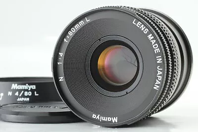 Repaired [MINT W/Hood]  Mamiya N 80mm F/4 L Lens For Mamiya 7 7II From JAPAN • $1249.99