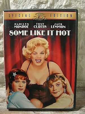 Some Like It Hot DVD 2001 Special Edition Marilyn Monroe Extras • $6.96