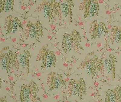 LINWOOD CURTAIN FABRIC DESIGN  Winterbourne  6.3 METRES FOLLY LINEN BLEND • £238.49