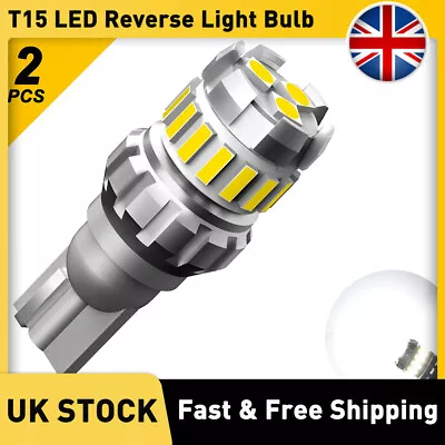 AUXITO LED Reverse Backup Light Bulbs T15 912 921 Extremely Bright White 6000K • £8.99