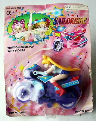 Rare Vintage 90's Sailor Moon Sailorbike Friction Power Jupiter Figure New ! • $59