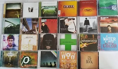 Lot Of 23 Contemporary Christian Music CDS-Chris Tomlin Mercy Me Sonic Flood.. • $26.95