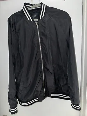 H&M Bomber Jacket Black  Medium • $30