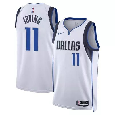 Kyrie Irving #11 Dallas Mavericks White Jersey Size L • $36.88