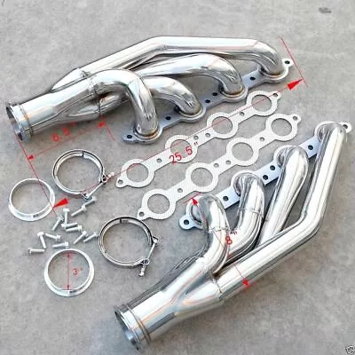  Header Manifold LS1 LS6 LSX GM V8 For Chevy Up&Forward Turbo Headers Manifold  • $244