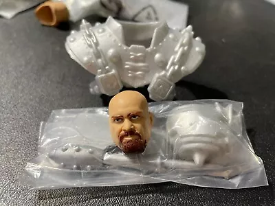 Masters Of The WWE Universe Goldberg Armor Head Weapons Set • $10