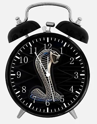 $22.95 • Buy Cobra Mustang GT Alarm Desk Clock 3.75  Home Or Office Decor W195 Nice For Gift