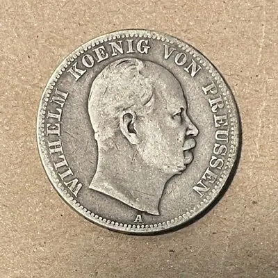 Prussia (Germany) - 1867-A Silver Thaler - Popular • $56