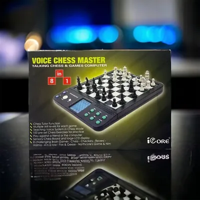 Icore Voice Chess Master Interactive Core Voice Master Teaching 8 Games • $30