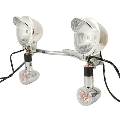 $69.99 • Buy Passing Light Bar Spot Turn Signals For Yamaha V Star XVS 250 650 950 1100 1300