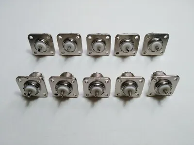 10 Pcs UHF Female SO239 Panel Chassis Mount Coax Cable Connectors US Stock N260 • $12.30