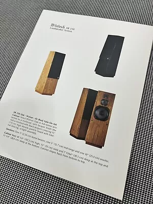 Mcintosh Xr 230 Loudspeaker: Professional Photograph With Info J01153 • $12.95