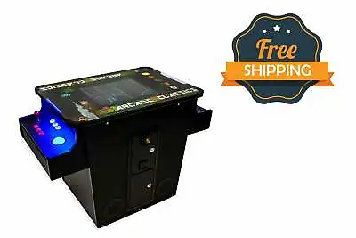 Full-sized Cocktail Table Arcade Game (412 Games + Trackball) • $2399