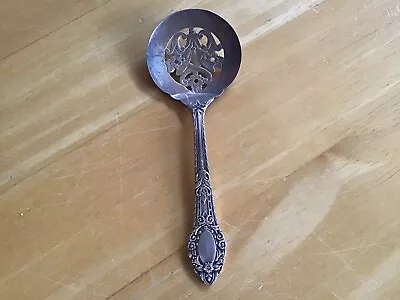 Vintage Oneida Community Plate Small Spoon Floral Pattern 4 1/2 Inches • $5