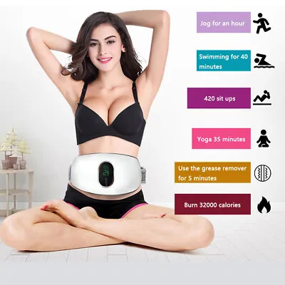 Pro Body Slimming Massager Electric Slimming Belt Fat Burning Abdominal Massage • $20.70