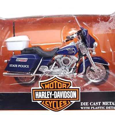 Vintage 1997 Maisto Harley Davidson 1:18 Collector Edition Michigan State Police • $20.97