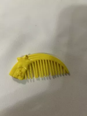 Vintage My Little Pony G1 Comb Hasbro Yellow • $6.95