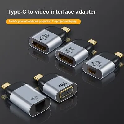 Mini USB-C 3.1 Type C Male To USB 3.0 Type A Female OTG Adapter Converter/4K/8K • $10.34