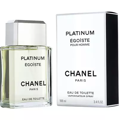 CHANEL PLATINUM EGOISTE Men 3.4oz / 100ml EDT Spray NEW SEALED BOX • £106.05