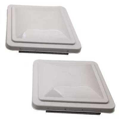 Pair Roof Vent Cover Replacement Lid Ventline Camper For RV Trailer • $32.20