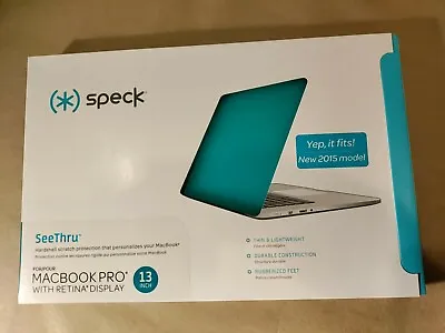 Speck Hardshell Case MacBook Pro Retina Display 13”  - Teal Matte - New • $16.99