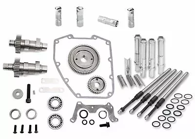 S&S 585G Gear Drive Cams Pushrods Lifters Engine Install Kit Camshafts Harley • $1199.95