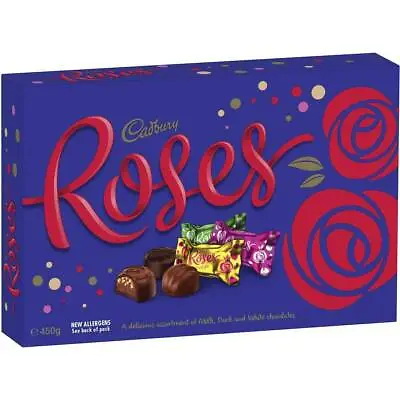 Cadbury Dairy Milk Roses Chocolate Gift Box 450g • $28