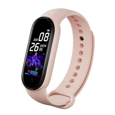 Smart Watch Men Women Fitness Tracker Blood Pressure Heart Rate BT Watch UK • £7.89