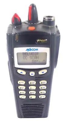 MACOM HARRIS P7100 IP Portable 2-Way Radio HT7170TN1E - Free Shipping • $39.99