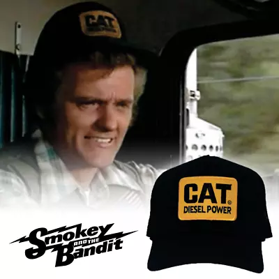 WEEK END SALE- Smokey & The Bandit Snow Man’s CAT Diesel Trucker Patch SnapBack • $19.99