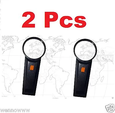 2 Pcs Handheld Magnifying Glass With Reading Light Crafts Hobby Sewing Jewelry • $17.95