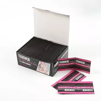 £6.99 • Buy 200 UV Gel Remover Cleanser Wipes  Wipe Alcohol Gel Polish Nail  No Residue