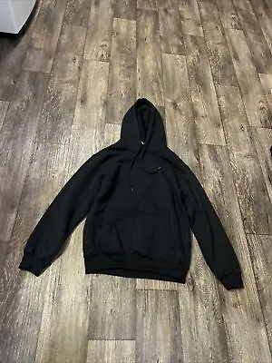 H&M Relaxed Fit Black Hoodie Mens Size XS • $9.99