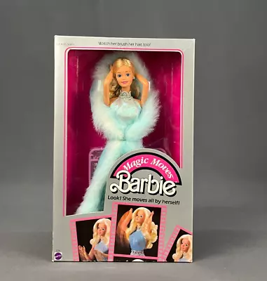 Barbie Magic Moves Barbie Doll 1985 Mattel No. 2126 NRFB; Sealed • $119