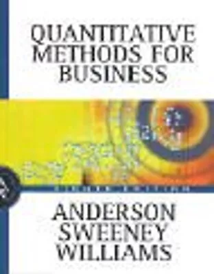 Quantitative Methods For Business Hardcover • $8.85