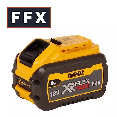 DeWalt DCB547 18V/54V 9Ah Li-Ion XR Flexvolt Convertible Battery Lightweight • £139.87