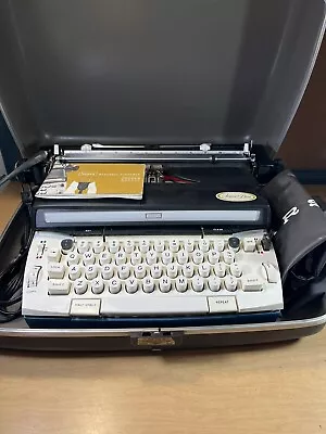 Vtg Sears Electric Medalist 12 Working Typewriter W/case Dust Cover & Manual • $75