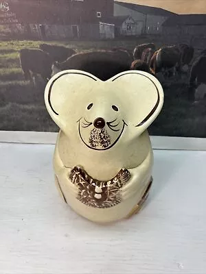 Vintage N.S. Gustin Large Mouse Eating Cookie-Cookie Jar • $19.90